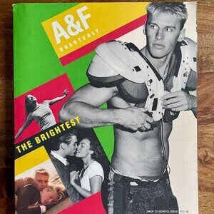 Abercrombie & Fitch 2001 AF Quarterly | Magazine catalogue Bruce Weber photos